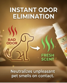 Aroma Drops By Monika Natural Deodorant Body Spray for Dogs – Gentle & Long-Lasting Freshness