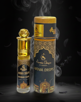 Arabian Oudh Attar 6 ml – Aroma Drops by Monika | Rich Arabian Oudh Fragrance | Alcohol-Free Perfume Oil