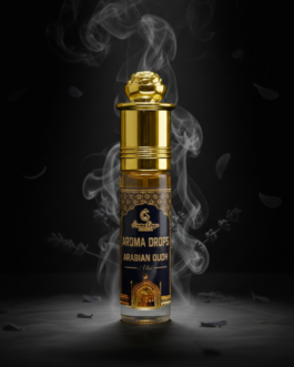 Arabian Oudh Attar 6 ml – Aroma Drops by Monika | Rich Arabian Oudh Fragrance | Alcohol-Free Perfume Oil