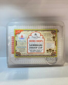 Aroma drops by monika – Sambrani  Dhoop Cup