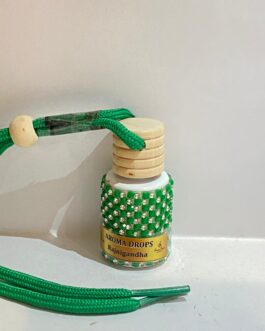 Aroma Drops By Monika Refillable Car Perfume – Rajnigandha